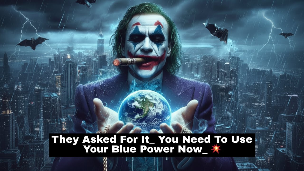 They Asked For It_ You Need To Use Your Blue Power Now_ 💥 || Joker Speech
