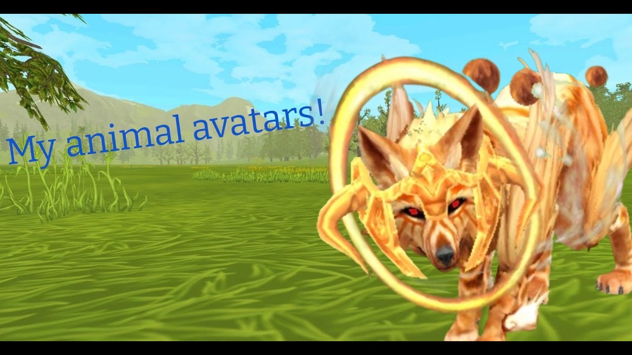 My favourite animal avatars in WildCraft!
