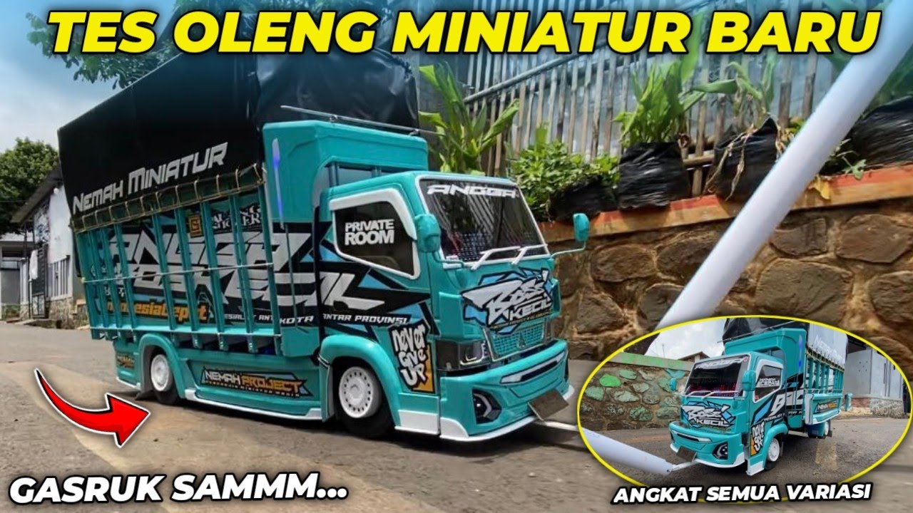BEGINI JADINYA KALO MINIATUR SPEK KONTES DI TEST OLENG‼️|| SEMUA HIDROLIK DI ANGKAT🥵