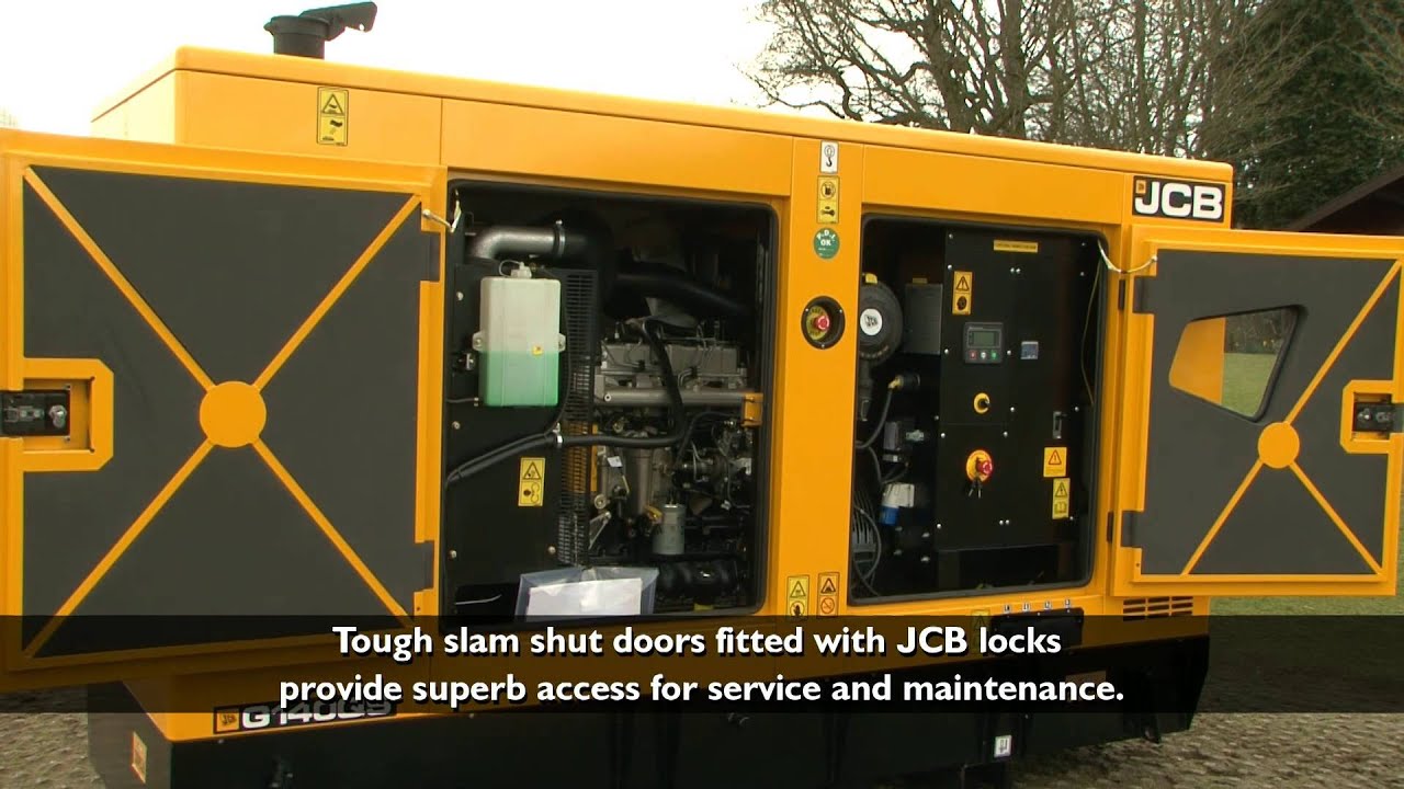JCB QS Range Generators from 20-220kVA