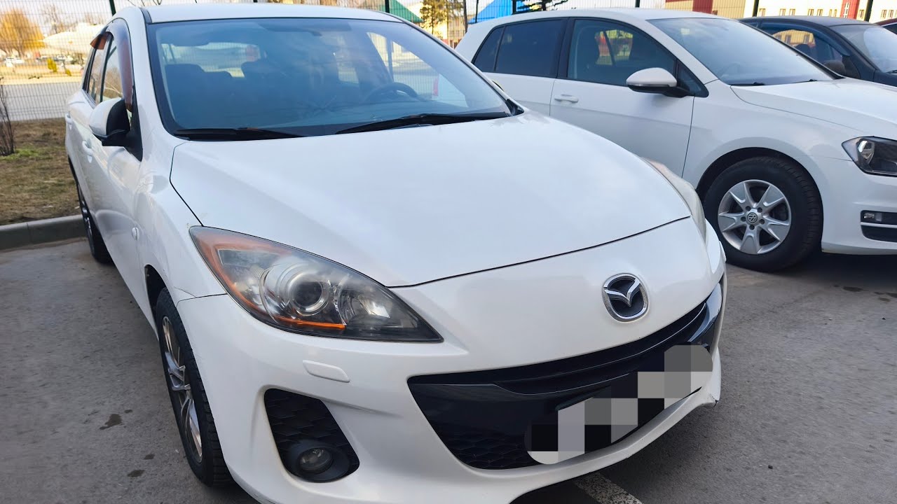 И такие бывают на осмотре Mazda 3 2012г. 212 300км. 730 000р.