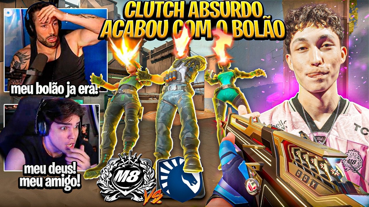 ELE DESTRUIU O BOLÃO DO TCK!!! LIQUID vs M8 VALENDO VAGA NOS PLAYOFFS DO MASTERS SANTIAGO!