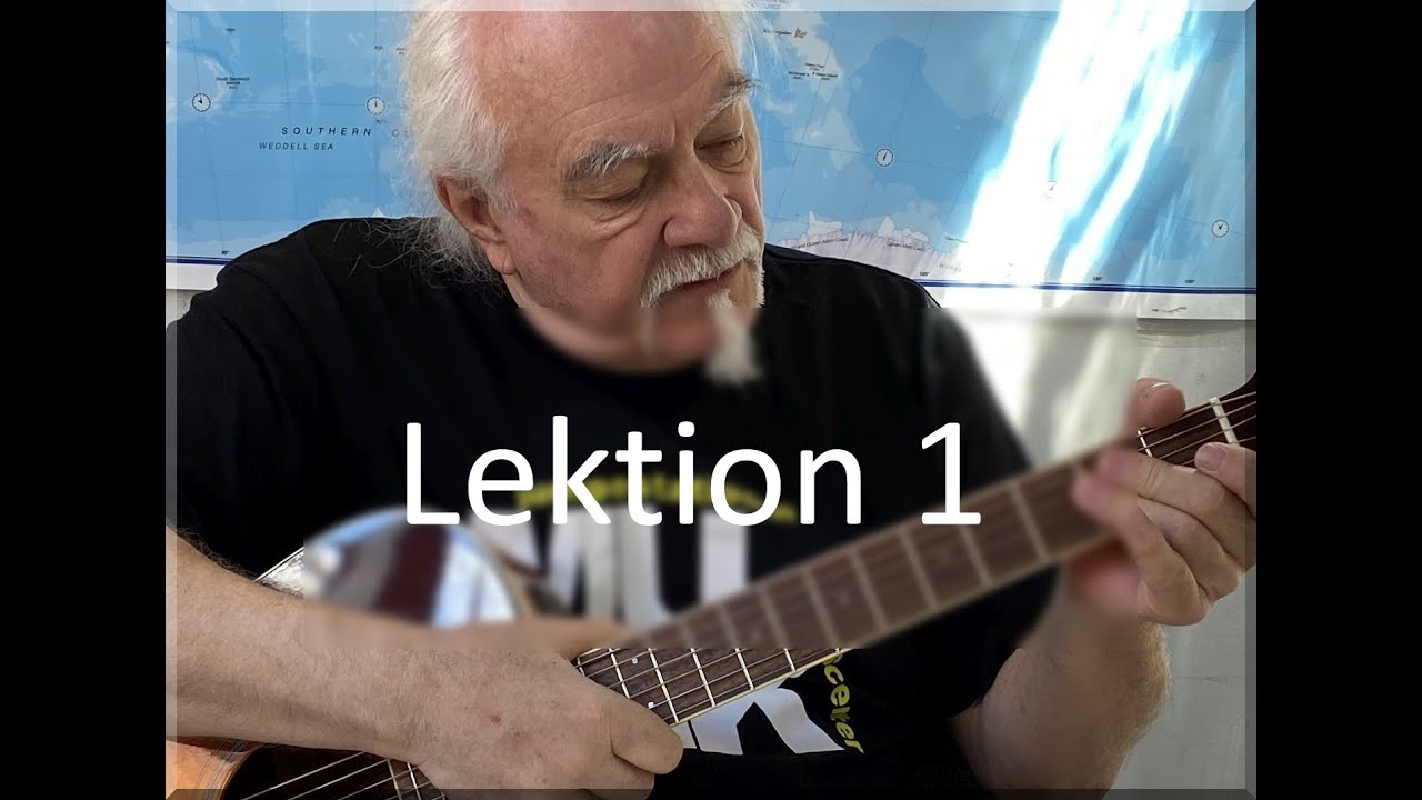 Guitarundervisning v/Harald for begyndere. Lektion 1