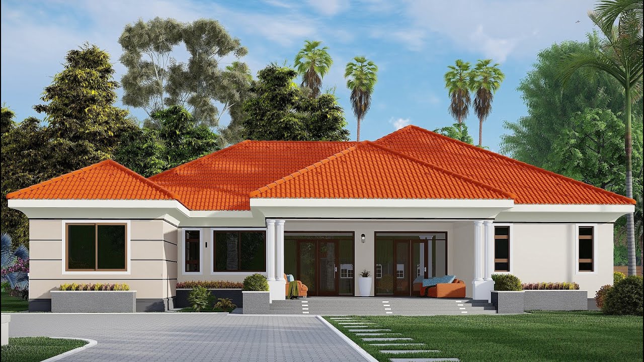 MIND-BLOWING 5-Bedroom Bungalow Design! 🏡 257sqm Luxury | MUST-SEE House Tour!