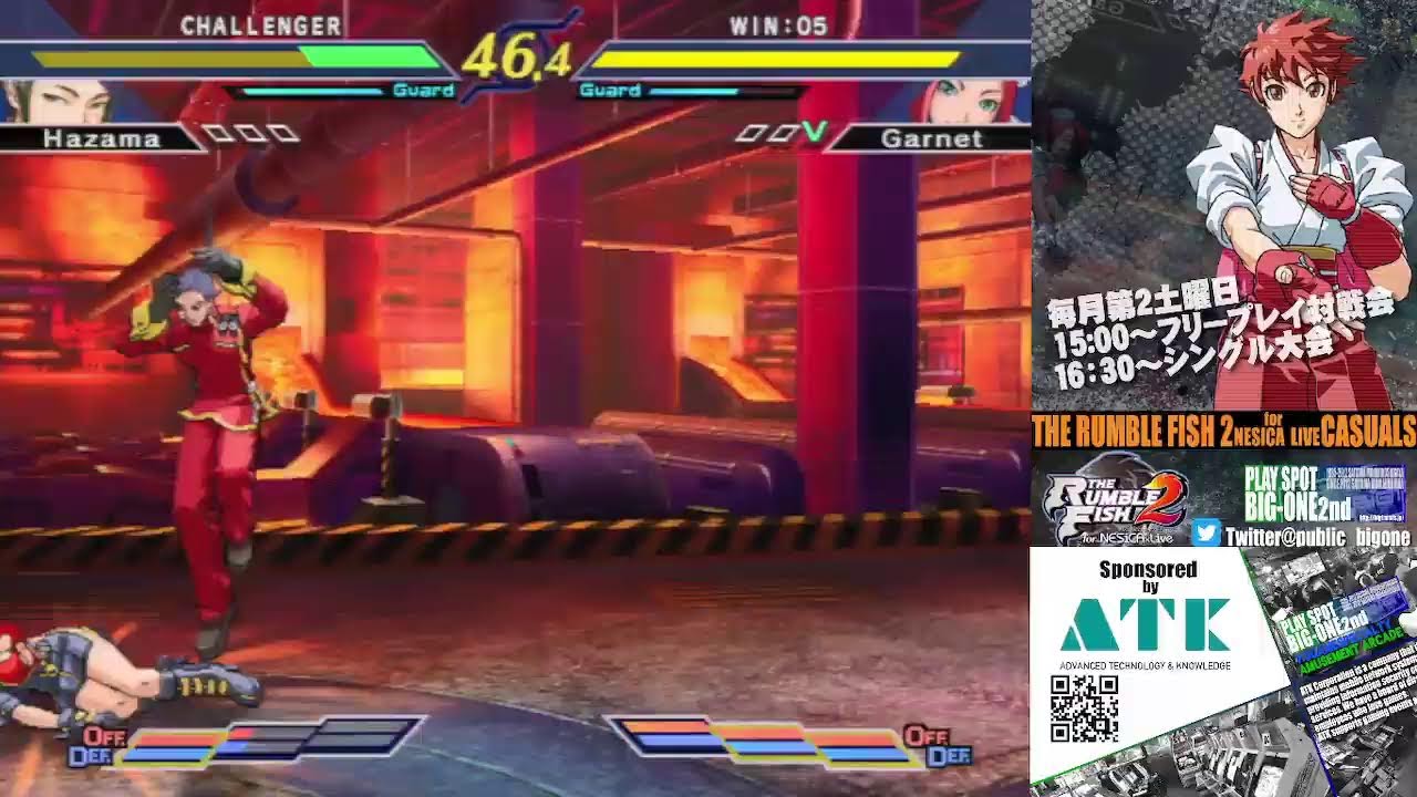 【TRF2】ザ・ランブルフィッシュ2 for NESiCAxLive火曜日定例対戦会 2026/1/20