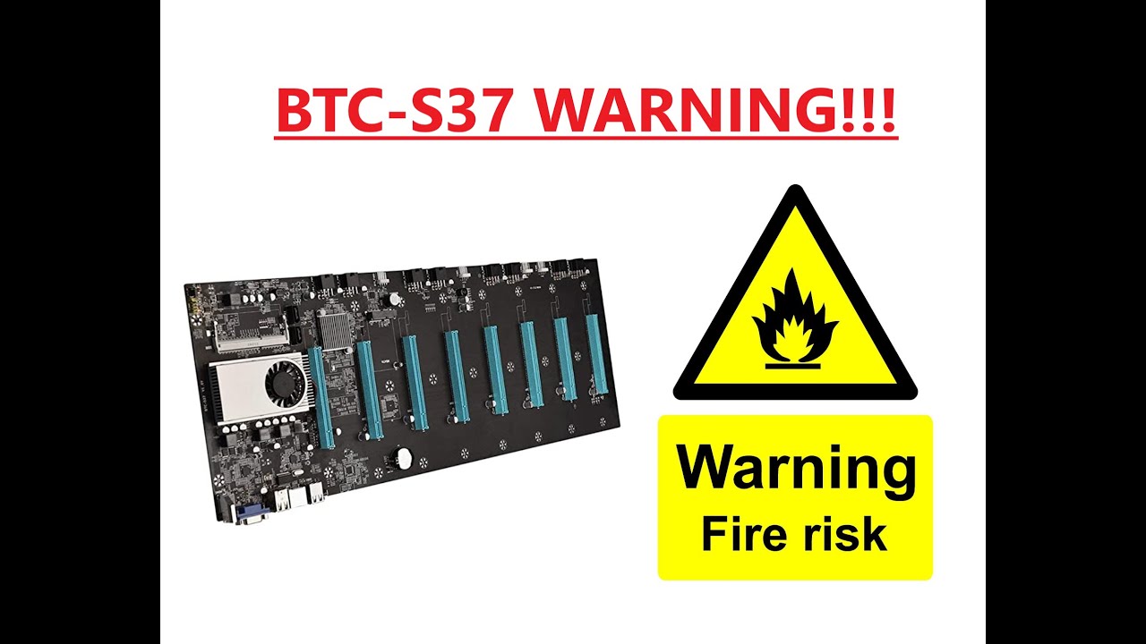 BTC-S37 Power Hazard Warning!!!