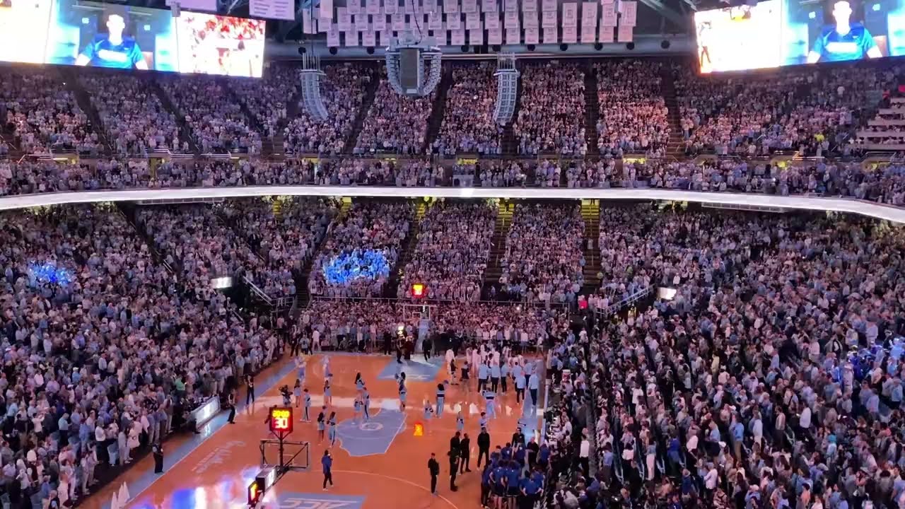 UNC Tar Heels vs Duke March 4th, 2023 Jump Around