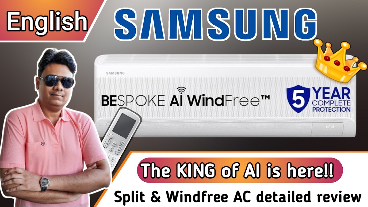 Samsung Split & Windfree AC series Review  | King of Smart AI in budget? Pros & cons [Eng]