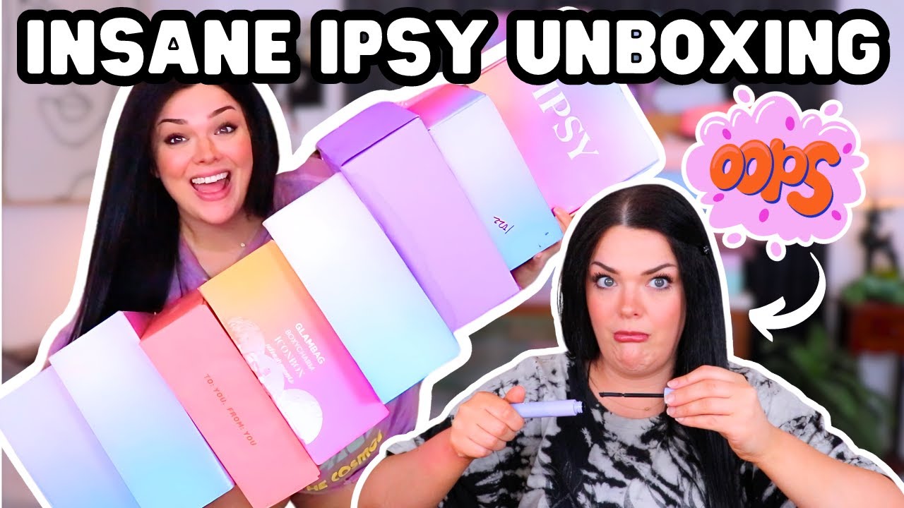 INSANE Amount of Ipsy Boxes! | Huge Ipsy & 