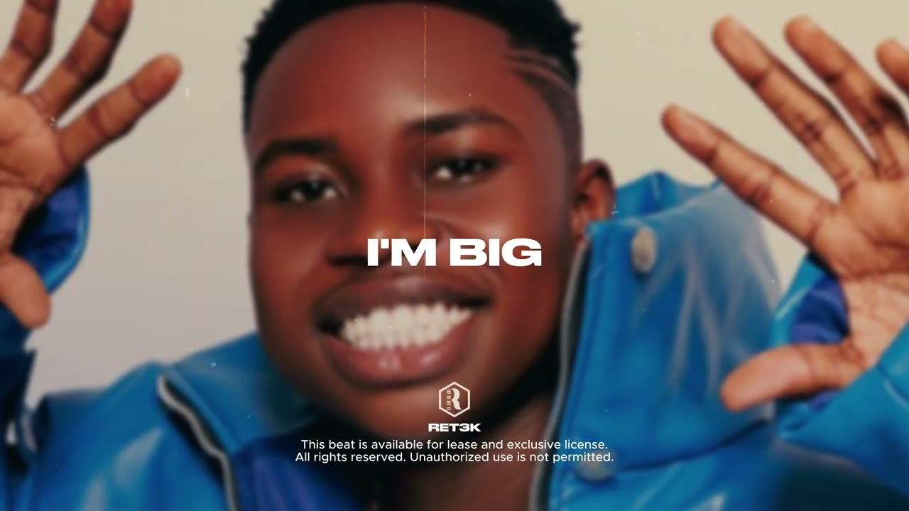 I’m Big – Afro Fuji / Afrobeats Type Beat 🗝 Key: G | ⚡ Tempo: 120 BPM
