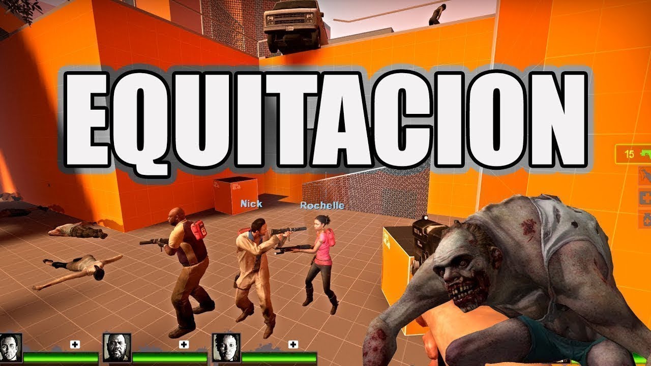 Left 4 Dead 2 PC EDITION - JUGANDO EQUITACION CON AMIGOS L4D2 😡🥺 