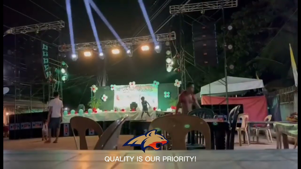 LOUD AND CLEAR_ BASIC SET-UP BY ARIZONA PRO LIGHTS AND SOUNDS_Old Poblacion Escalante