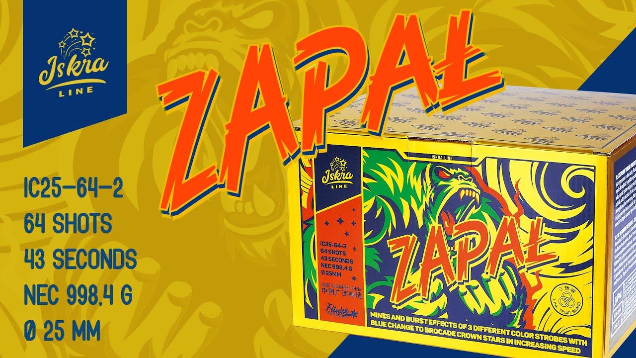 Zapał - IC25-64-2 - Compound Fireworks Batch 2023 (4k)