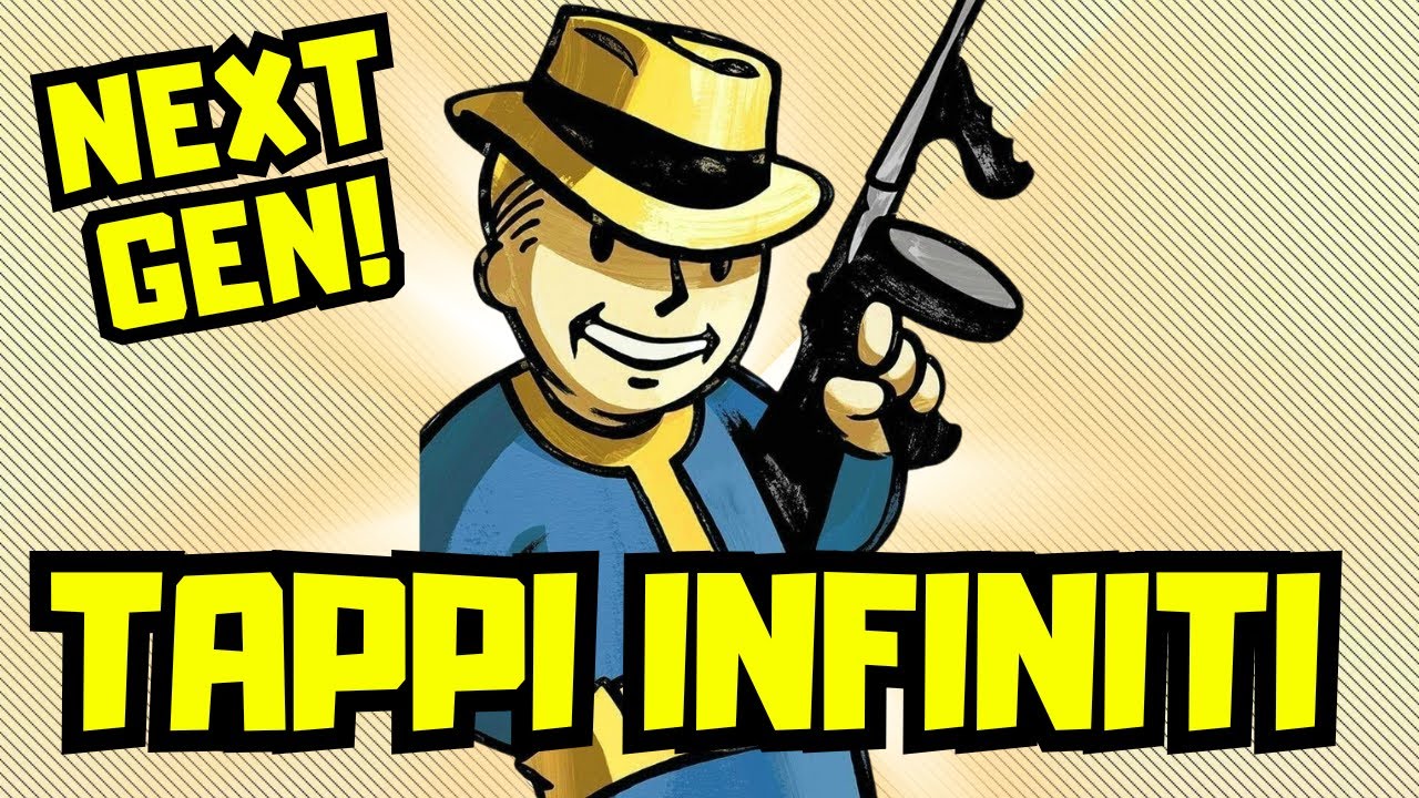 FALLOUT 4, TAPPI ILLIMITATI  / INFINITI GLITCH, ITA, 2024 NEXT GEN!!!
