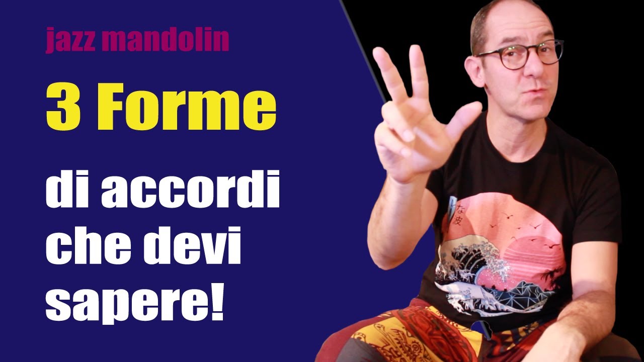 3 Voicing di accordi che devi assolutamente conoscere sul #mandolino  #jazzmandolin #krisscorradetti