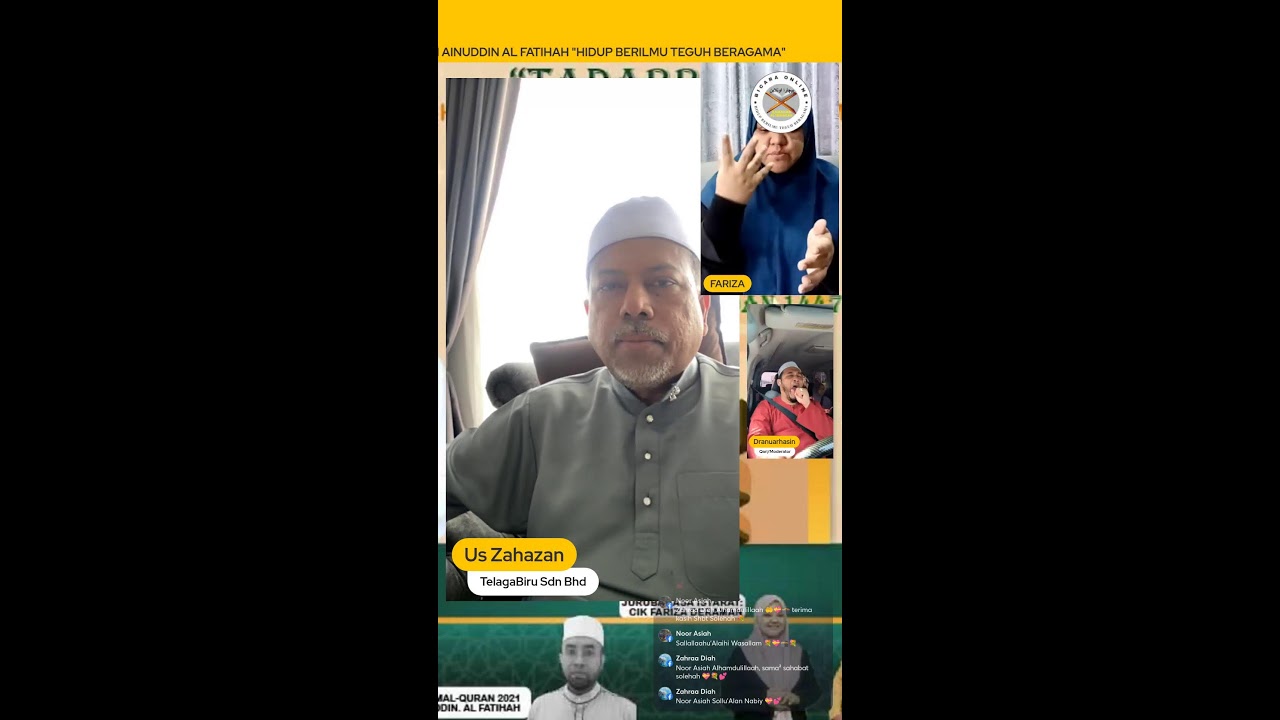BOT Ramadan Sabtu 7/3 Ust Dr Anuar/Datuk Dr Zahazan