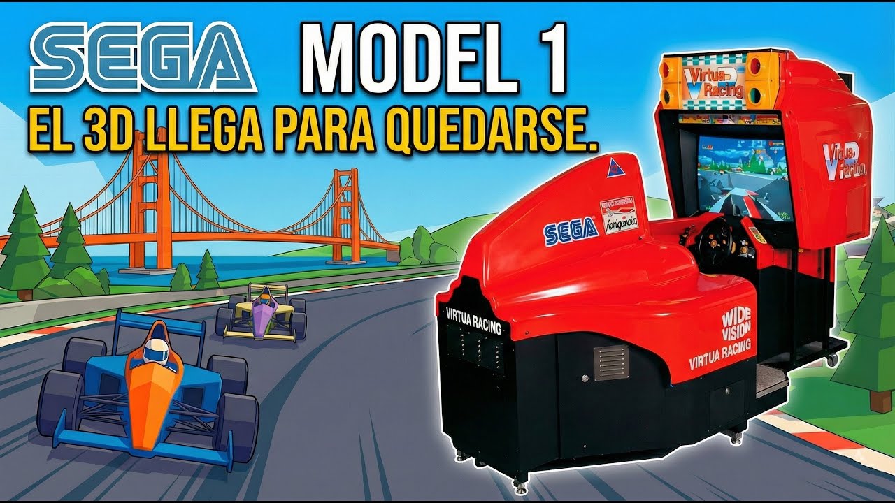 Sega Model 1. El primer hardware 3D de Sega que lo cambi&oacute; todo.