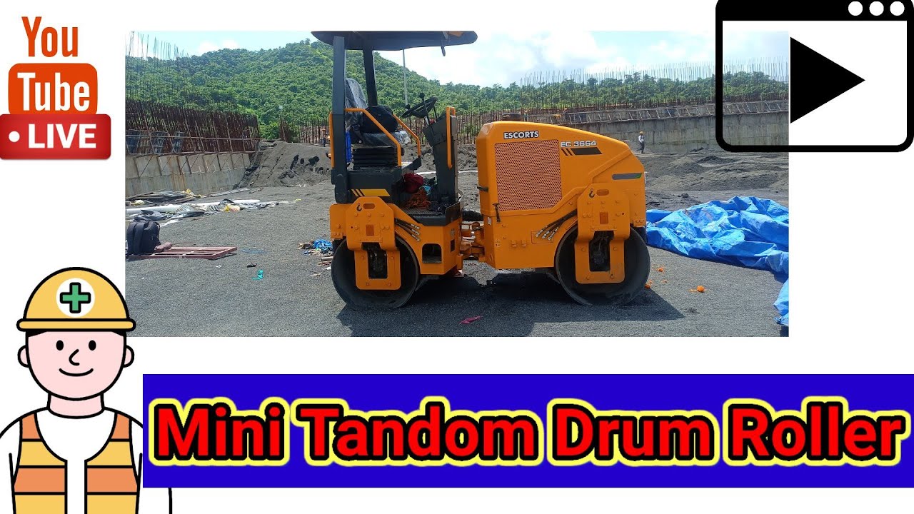 #Mini_tandom_Roller Ec3664 3tn@gokuldada