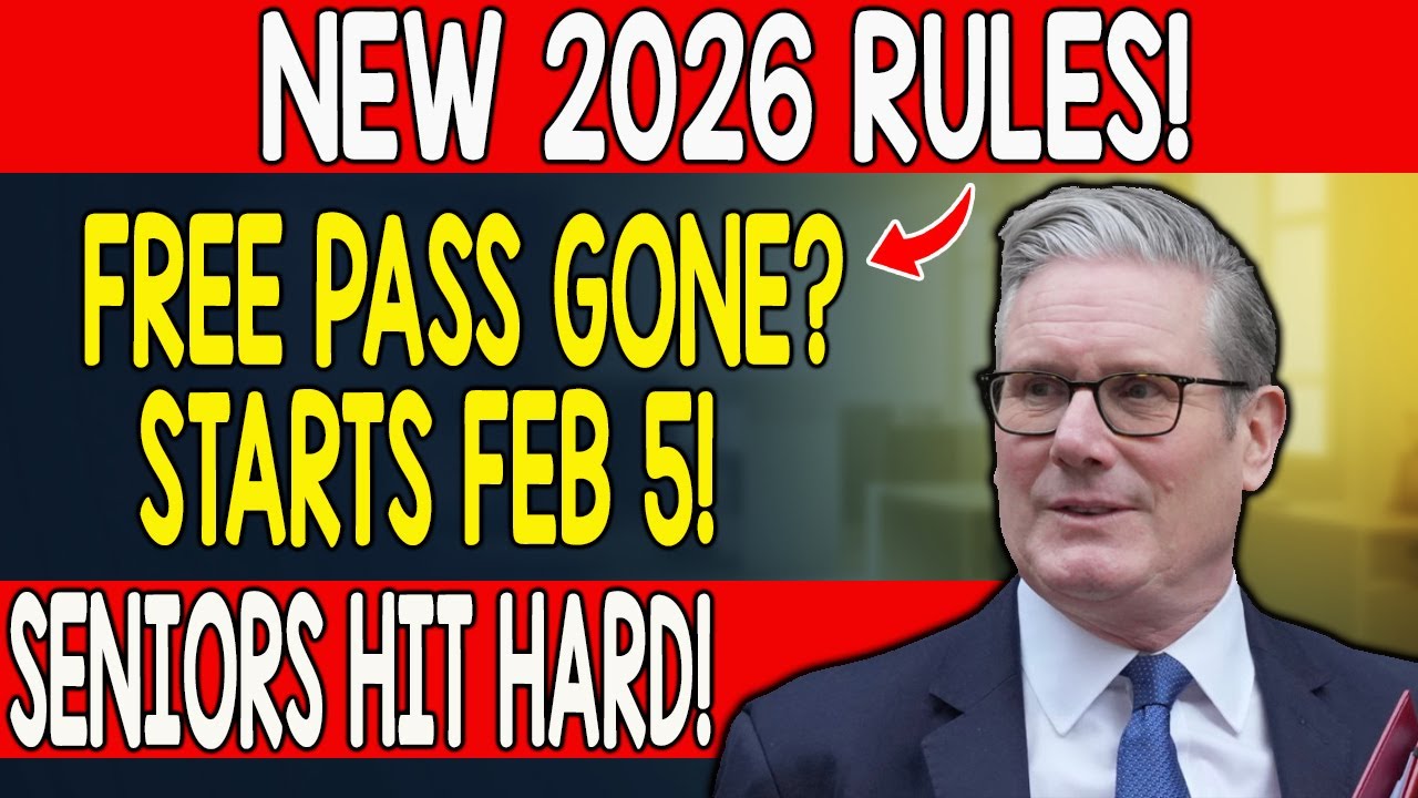 🚨 Free Bus Passes SCRAPPED? New Travel Rules From 5 Feb 2026 Explained