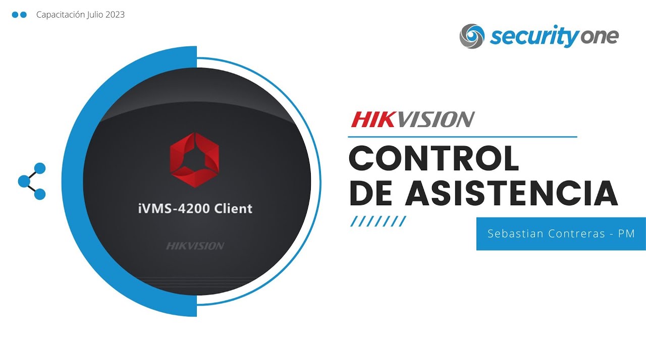 Webinar Hikvision | Configuración de Control de Asistencia