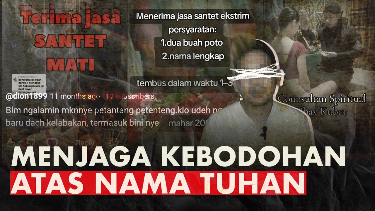 MEMBASMI Pola Pikir Sesat dibalik Industri Kebodohan dan Komoditas Ketakutan