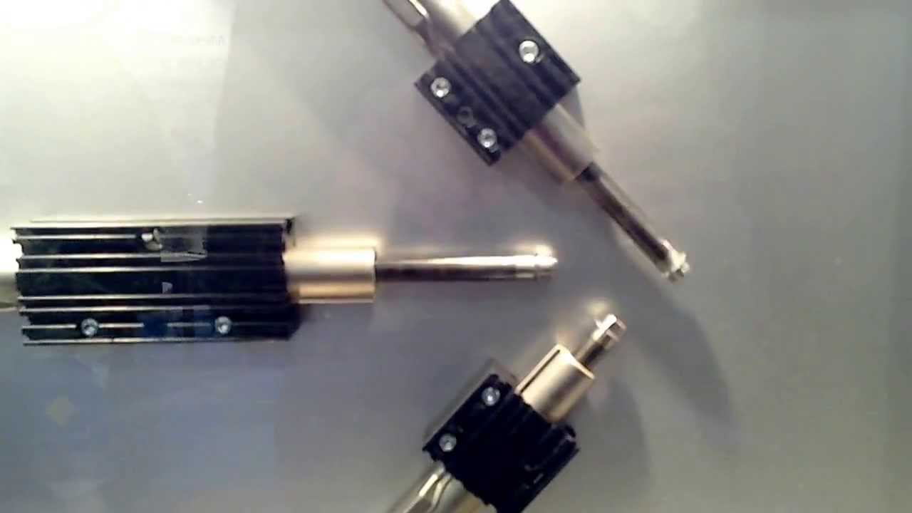High speed linear motors (fast movement without shock)