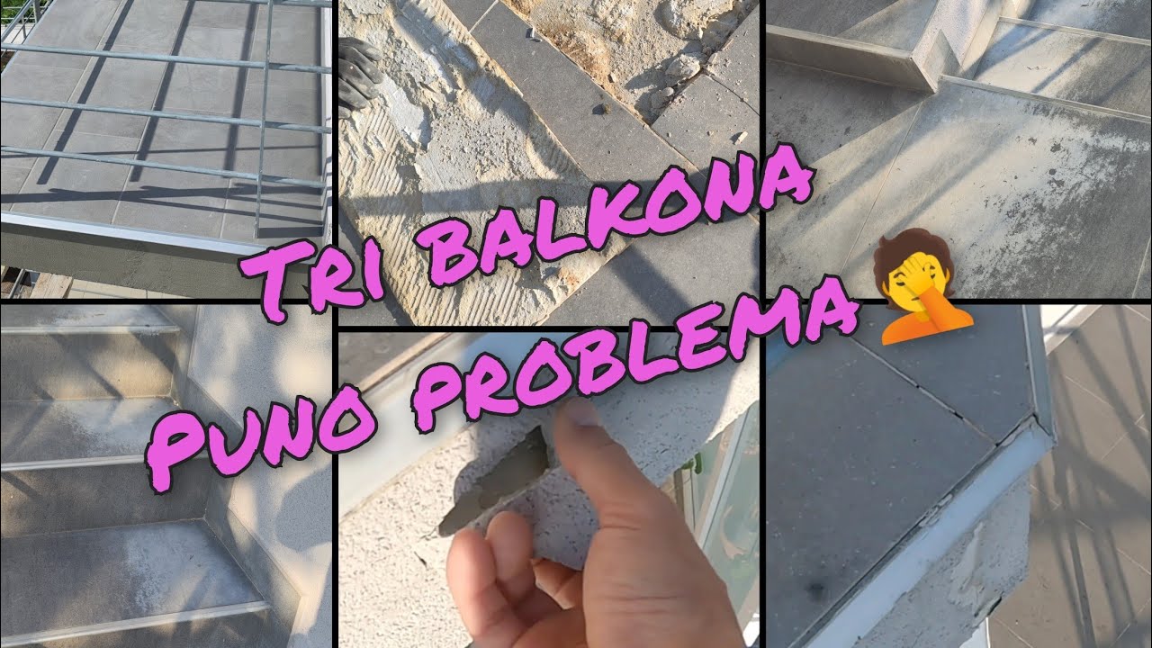 Zašto su najveći problemi na balkonima i terasama🤔