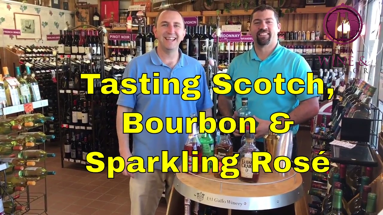 Tasting Scotch Bourbon Sparkling Rosé #020