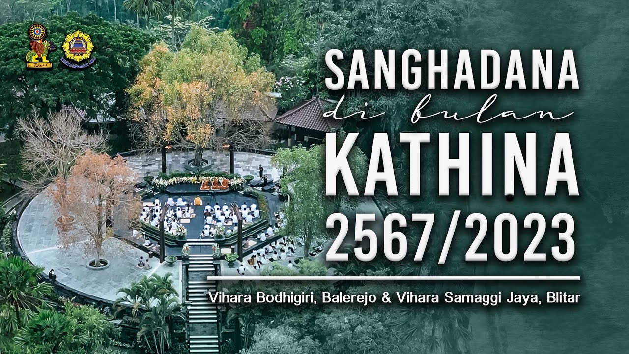 Sanghadana di bulan Kathina 2023 di Vihara Bodhigiri