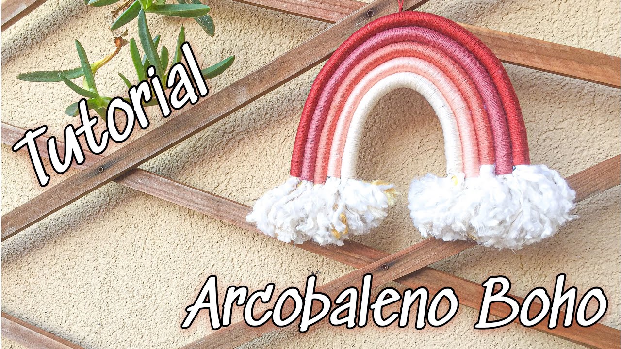 Come fare un arcobaleno in stile Boho - Collab. con BeeBeeCraft