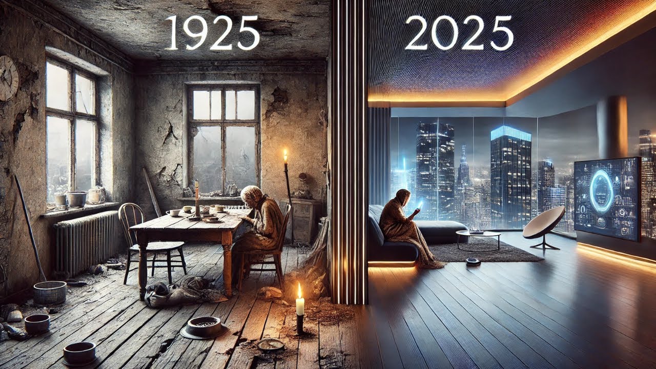 A Day In The Life: 1925 vs 2025