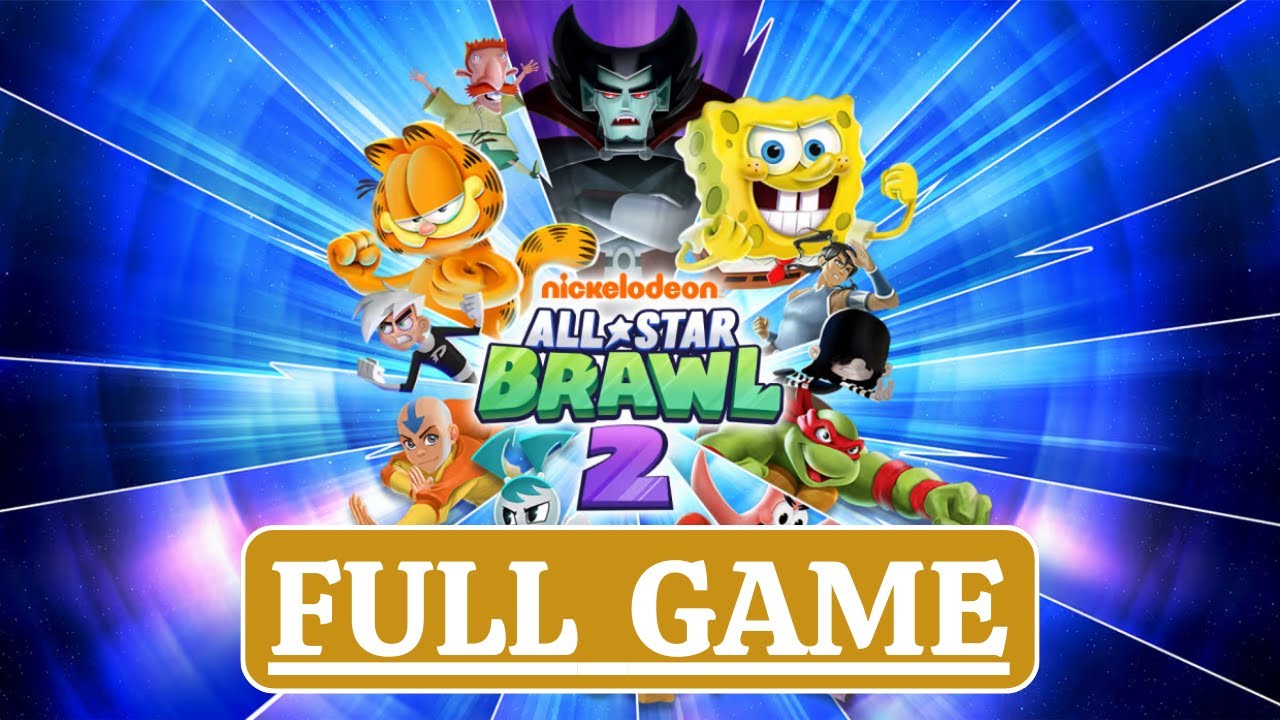 Nickelodeon All-Star Brawl 2【 FULL GAME 】Gameplay Walkthrough【No Commentary】