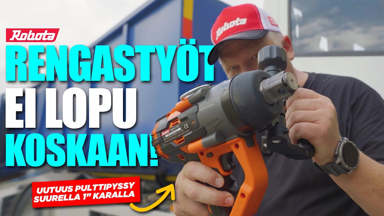 Mullistaako tämä renkaanvaihdon lopullisesti? | Robota 1