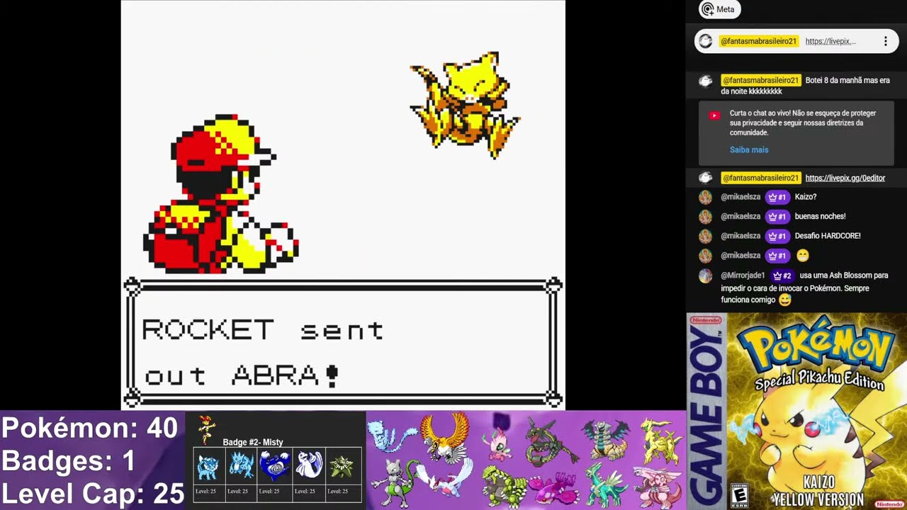 Pokémon Yellow Kaizo (Parte 3)