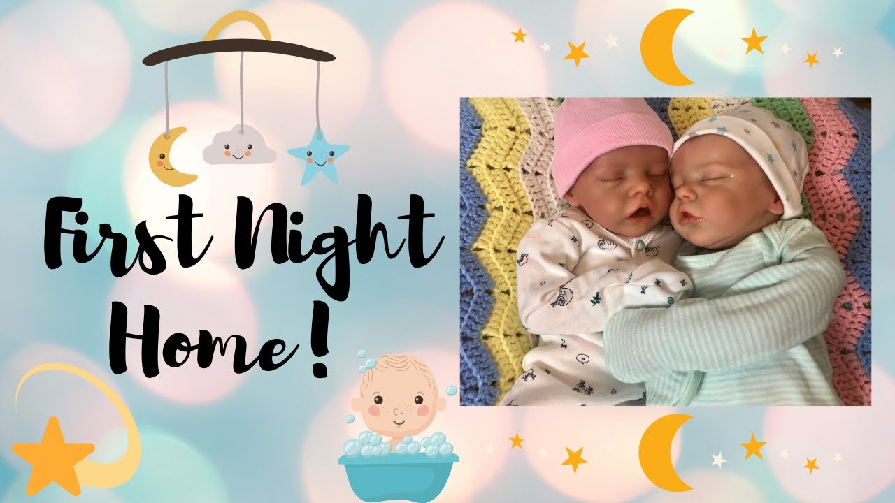 Night Routine With Twins! Reborn Babies First Night Home! 🌙 Reborn Roleplay.