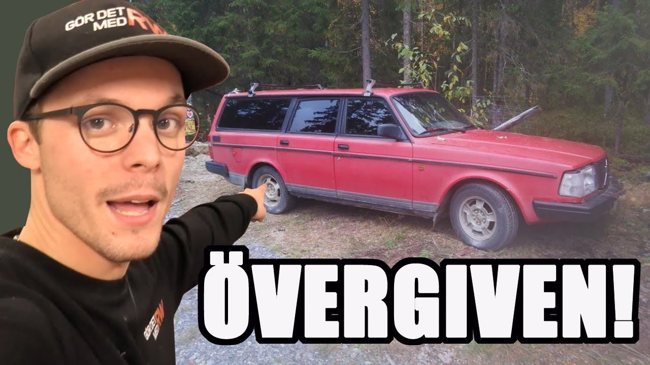 JAG KÖPTE EN 240 SOM STÅTT I SKOGEN!