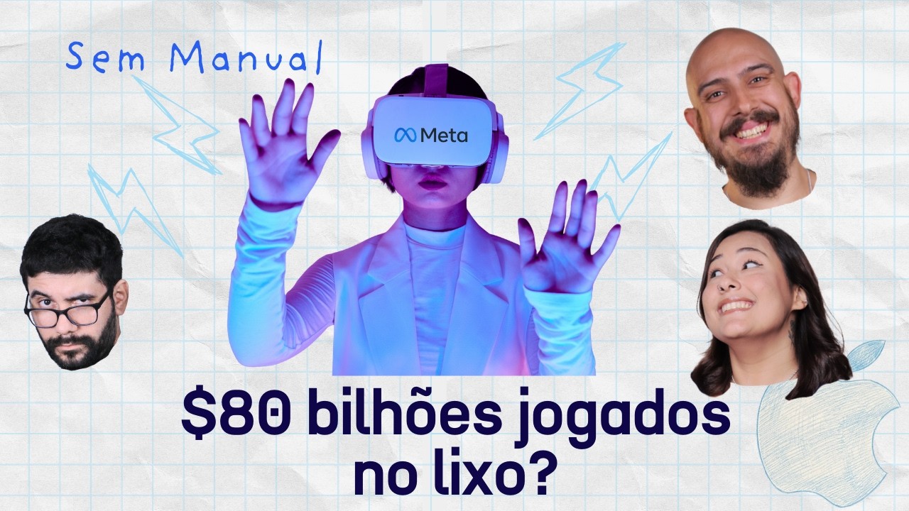 META recua sobre maior projeto do metaverso, taxa mínima no iFood, DLSS 5 #SemManual 32