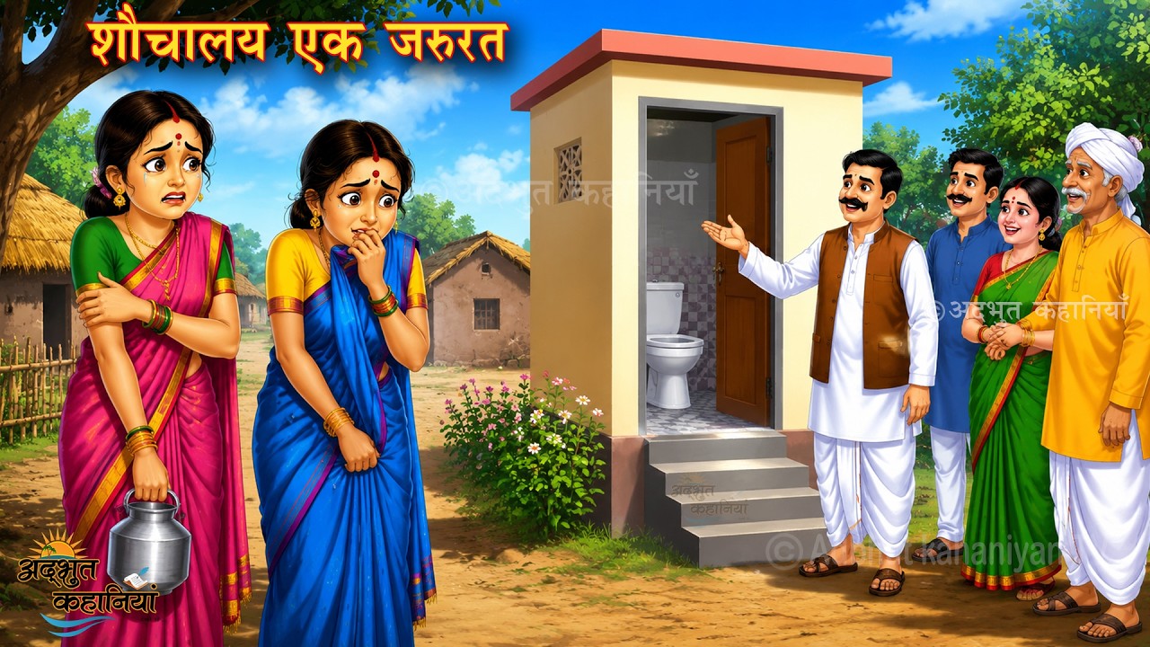 शौचालय एक जरुरत | Hindi Kahani | Moral Stories | Bedtime Stories | Hindi Kahaniya | Stories Hindi