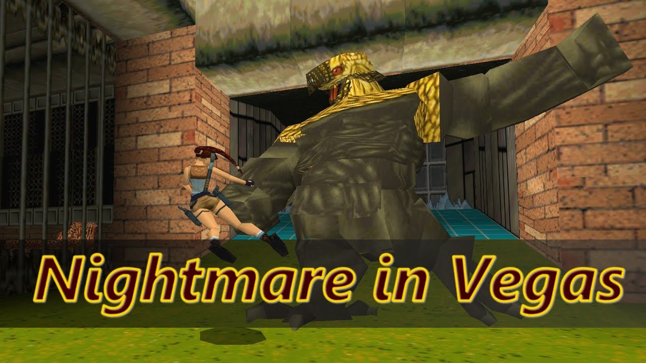 Tomb Raider 2 Gold - The Golden Mask Walkthrough [No Meds] Level 5 | Nightmare in Vegas
