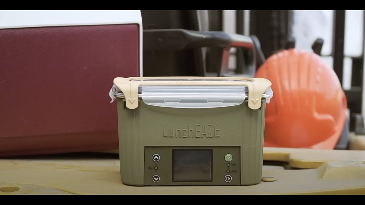 LunchEAZE | World's only Rechargeable, Automatic, Self-Heated Lunchbox!