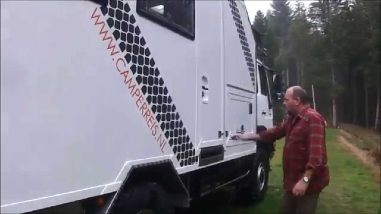 MAN 4WD Overland Expedition Vehicle / MAN camion camping-car / Полноприводный МАН кемпер