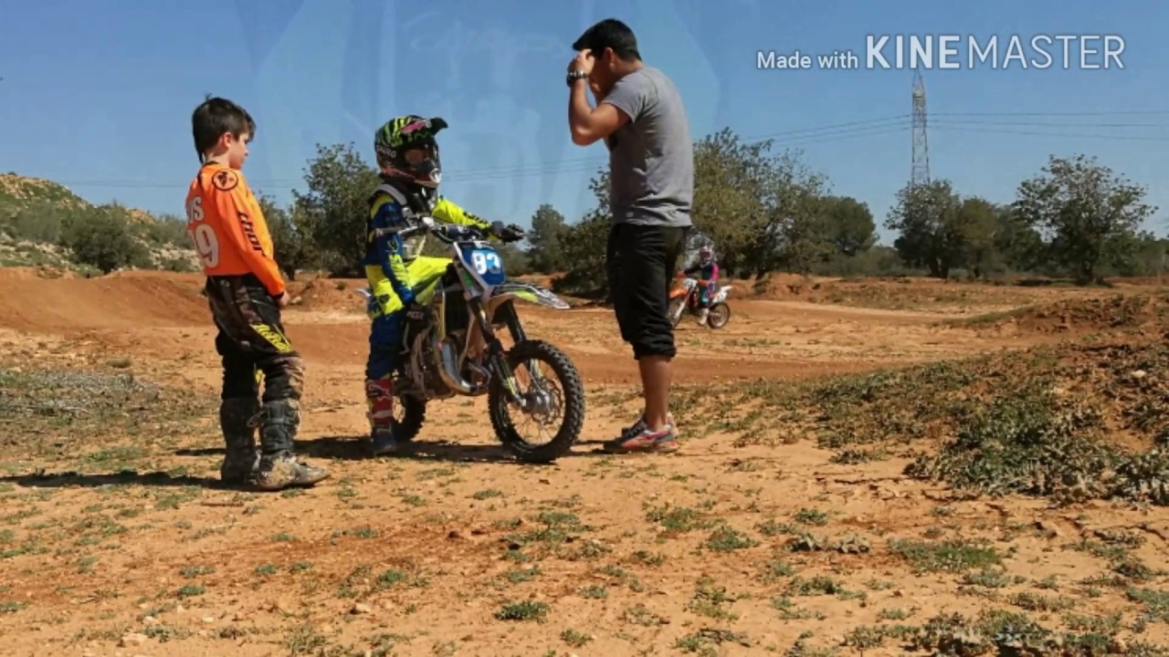 Enzo Badenas Entreno en picassent, VLC ,Espa&ntilde;a #motocross kids #65cc