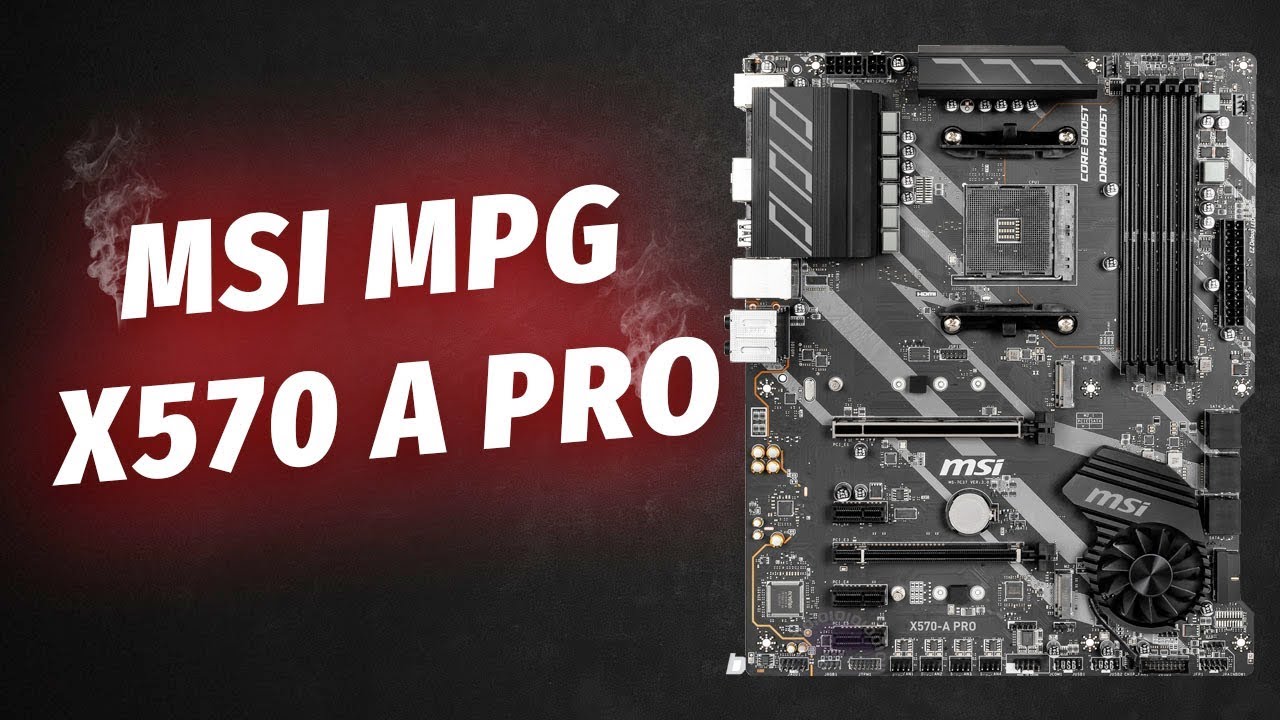 MSI MPG X570 A PRO ОБЗОР С ЗАМЕРОМ ТЕМПЕРАТУР | Лучшая бюджетная x570 материнская плата?