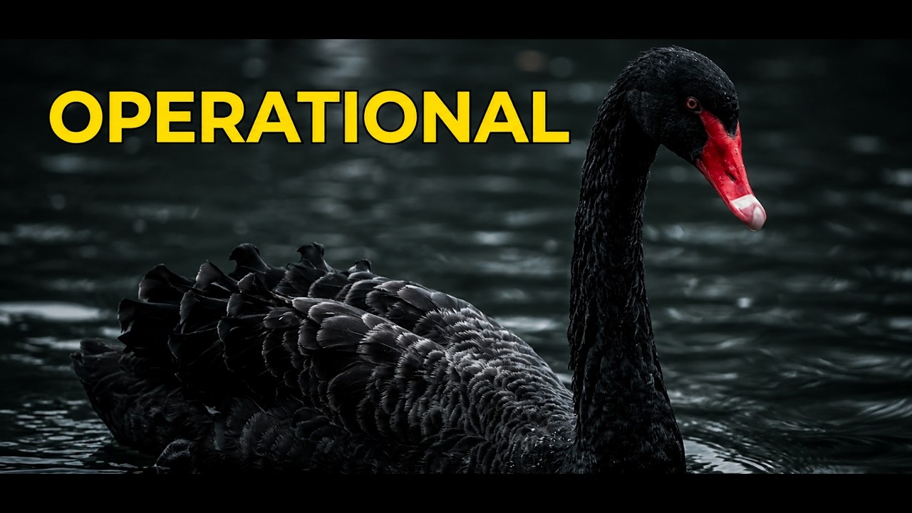 Awaiting the Decision.  He Remains Operational. | Cinematic Black Swan | Wildlife