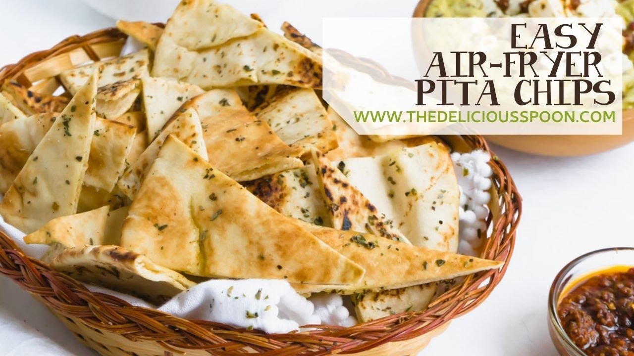 Quick & Easy Air-Fryer Pita Chips