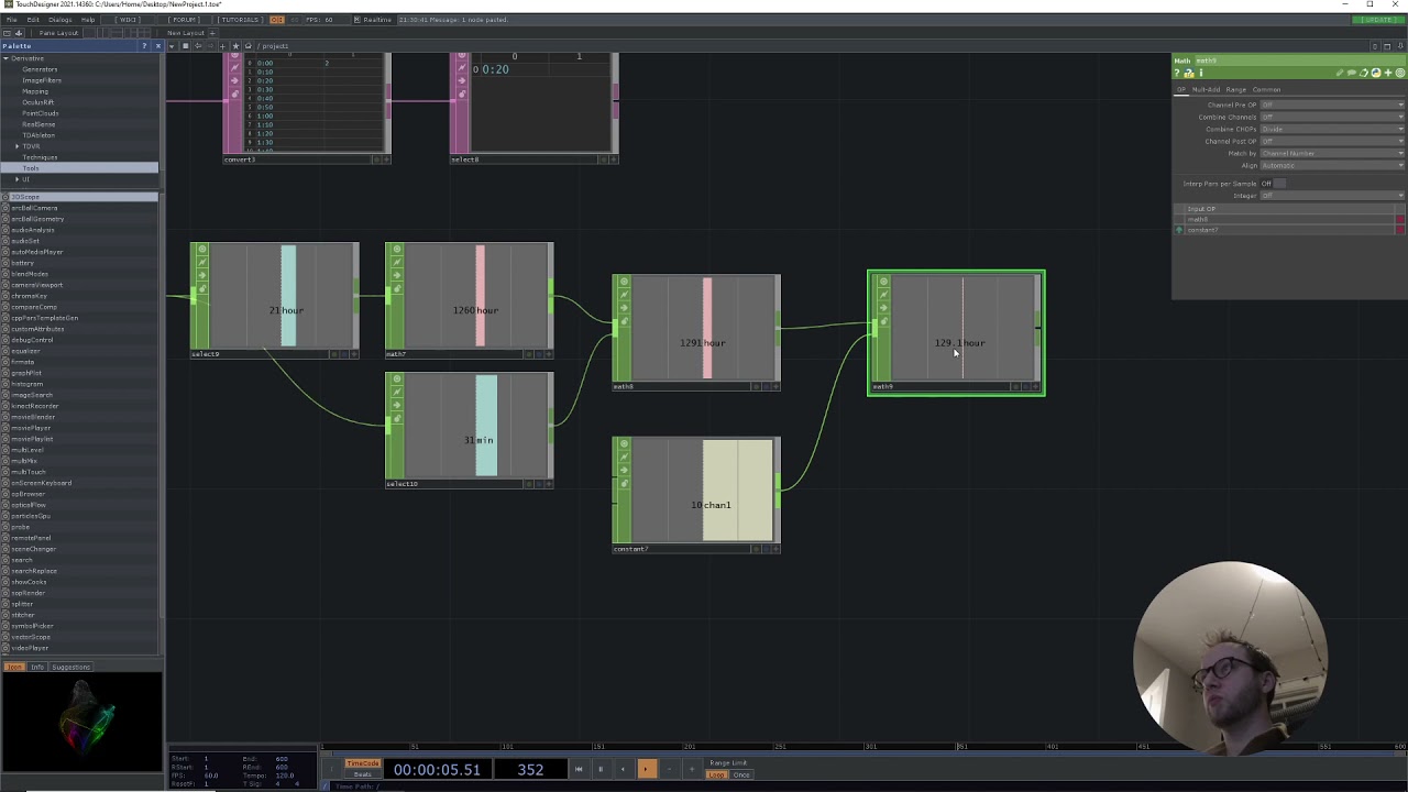 Client Facing Scheduler Using TOUCHDESIGNER and GOOGLE SHEETS