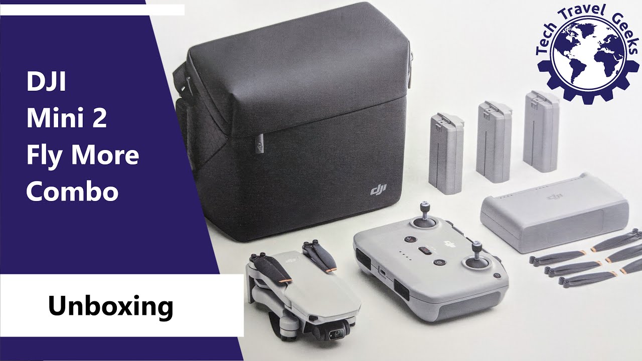 DJI Mini 2 Fly More Combo - Unboxing