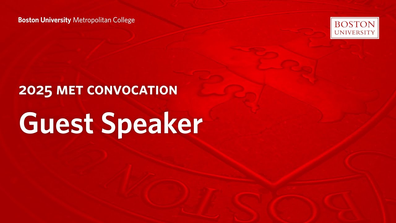 Guest Speaker | 2025 MET CONVOCATION