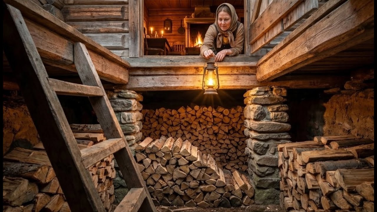 She Hid Her Shed Under Her Cabin — Until Her Firewood Stayed Dry Through Winter