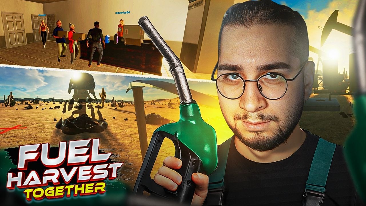 PETROL BULDUK ZENGİN OLUYORUZ! | FUEL HARVEST TOGETHER